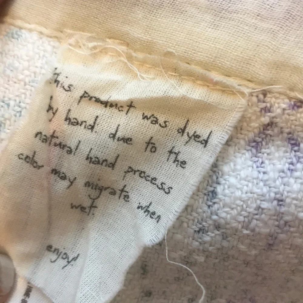 NWOT Anthropologie  Free People Cotton Tablecloth